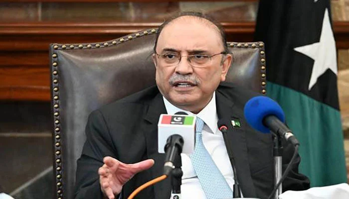 صدر زرداری کا امریکا اور ایران میں مفاہمتی یادداشت کے اعلان کا خیر مقدم